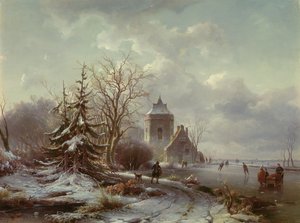 Talvimaisema, 1800-luku